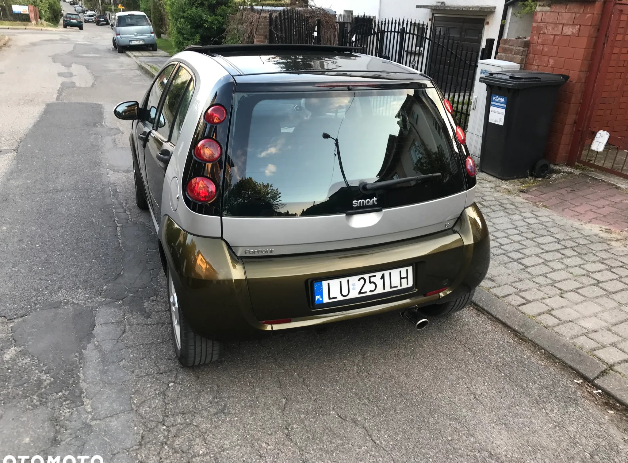 Smart Forfour cena 12000 przebieg: 166000, rok produkcji 2006 z Lublin małe 56